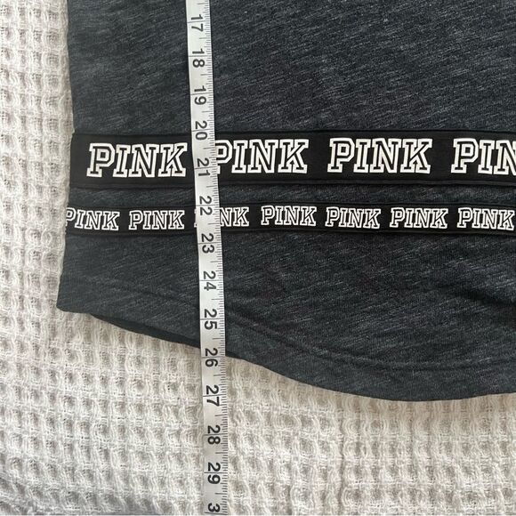 Vintage 90's Pink Victoria’s Secret Campus Bling Long Sleeve Cotton Blend Top - Picture 16 of 16